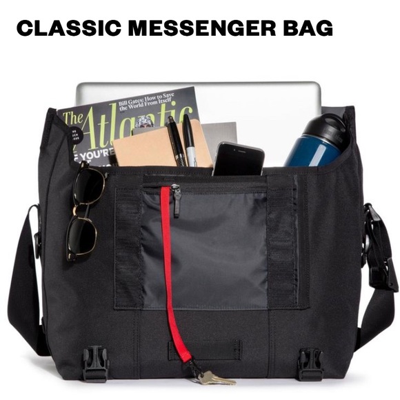 Timbuk2 Classic Messenger Bag, large, in black. - Picture 4 of 6